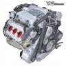 Двигатель 3.0 V6 TFSI (CREA) семейства EA837 gen4 evo (SSP Audi 624)